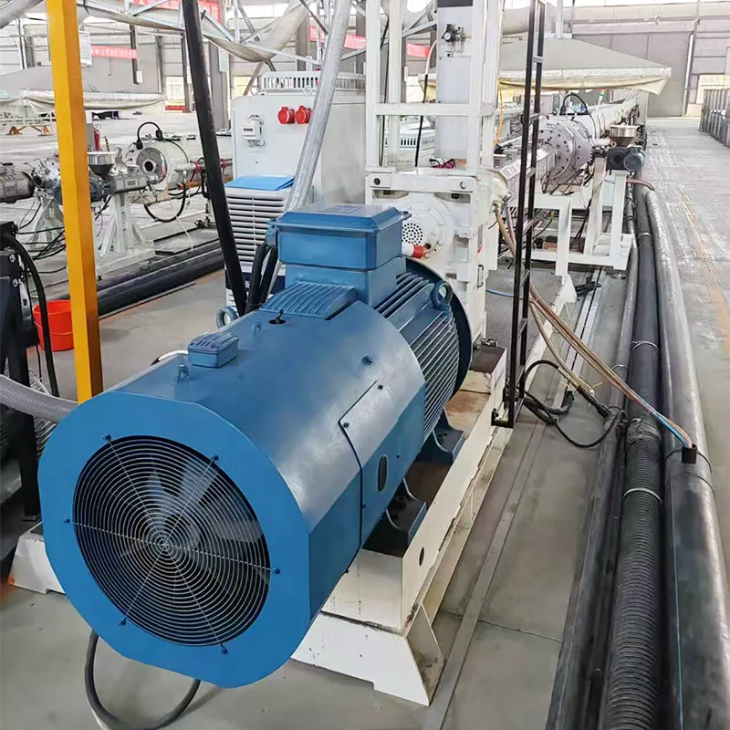 Yaxin Sendhand HDPE 250および400mmパイプ生産マシン